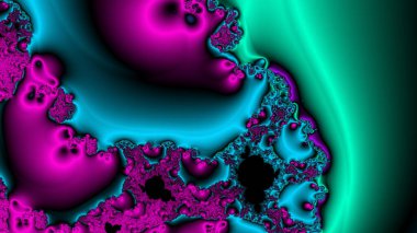 Soyut Bilgisayar Fraktal Tasarımı. Fraktal hiç bitmeyen bir desen. Fraktallar, farklı ölçeklerde kendine benzeyen sonsuz derecede karmaşık kalıplardır.