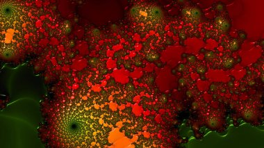 Soyut Bilgisayar Fraktal Tasarımı. Fraktal hiç bitmeyen bir desen. Fraktallar, farklı ölçeklerde kendine benzeyen sonsuz derecede karmaşık kalıplardır.