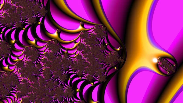 Αφηρημένος Υπολογιστής Που Δημιουργείται Fractal Σχεδιασμός Φράκταλ Είναι Ένα Ατέρμονο — Φωτογραφία Αρχείου