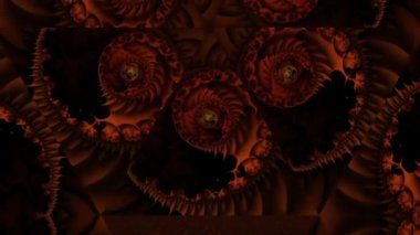 Soyut Bilgisayar Fraktal Tasarımı. Fraktal hiç bitmeyen bir desen. Fraktallar, farklı ölçeklerde kendine benzeyen sonsuz derecede karmaşık kalıplardır.