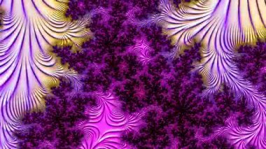 Soyut Bilgisayar Fraktal Tasarımı. Fraktal hiç bitmeyen bir desen. Fraktallar, farklı ölçeklerde kendine benzeyen sonsuz derecede karmaşık kalıplardır.