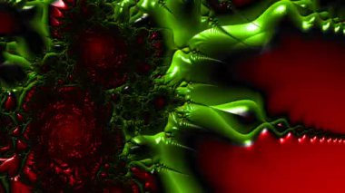 Soyut Bilgisayar Fraktal Tasarımı. Fraktal hiç bitmeyen bir desen. Fraktallar, farklı ölçeklerde kendine benzeyen sonsuz derecede karmaşık kalıplardır.