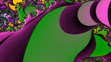 Soyut Bilgisayar Fraktal Tasarımı. Fraktal hiç bitmeyen bir desen. Fraktallar, farklı ölçeklerde kendine benzeyen sonsuz derecede karmaşık kalıplardır.