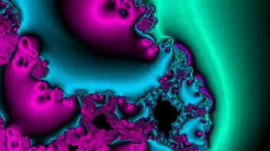 Soyut Bilgisayar Fraktal Tasarımı. Fraktal hiç bitmeyen bir desen. Fraktallar, farklı ölçeklerde kendine benzeyen sonsuz derecede karmaşık kalıplardır.