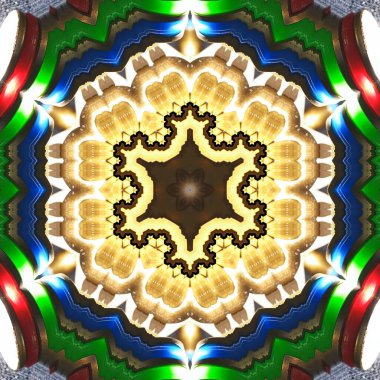 Soyut Bilgisayar Fraktal Tasarımı. Fraktal hiç bitmeyen bir desen. Fraktallar, farklı ölçeklerde kendine benzeyen sonsuz derecede karmaşık kalıplardır.