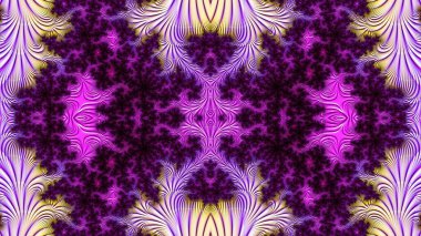 Soyut Bilgisayar Fraktal Tasarımı. Fraktal hiç bitmeyen bir desen. Fraktallar, farklı ölçeklerde kendine benzeyen sonsuz derecede karmaşık kalıplardır.