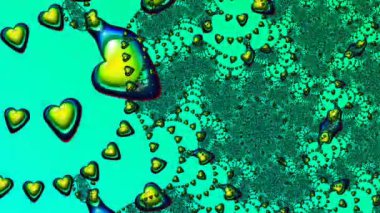 Soyut Bilgisayar Fraktal Tasarımı. Fraktal hiç bitmeyen bir desen. Fraktallar, farklı ölçeklerde kendine benzeyen sonsuz derecede karmaşık kalıplardır.