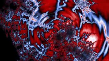 Soyut Bilgisayar Fraktal Tasarımı. Fraktal hiç bitmeyen bir desen. Fraktallar, farklı ölçeklerde kendine benzeyen sonsuz derecede karmaşık kalıplardır.