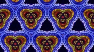 Soyut Bilgisayar Fraktal Tasarımı. Fraktal hiç bitmeyen bir desen. Fraktallar, farklı ölçeklerde kendine benzeyen sonsuz derecede karmaşık kalıplardır.