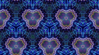 Soyut Bilgisayar Fraktal Tasarımı. Fraktal hiç bitmeyen bir desen. Fraktallar, farklı ölçeklerde kendine benzeyen sonsuz derecede karmaşık kalıplardır.