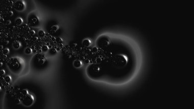 Soyut Bilgisayar Fraktal Tasarımı. Fraktal hiç bitmeyen bir desen. Fraktallar, farklı ölçeklerde kendine benzeyen sonsuz derecede karmaşık kalıplardır.