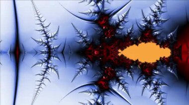 Soyut Bilgisayar Fraktal Tasarımı. Fraktal hiç bitmeyen bir desen. Fraktallar, farklı ölçeklerde kendine benzeyen sonsuz derecede karmaşık kalıplardır.