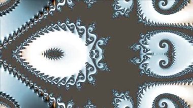 Soyut Bilgisayar Fraktal Tasarımı. Fraktal hiç bitmeyen bir desen. Fraktallar, farklı ölçeklerde kendine benzeyen sonsuz derecede karmaşık kalıplardır.