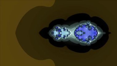 Soyut Bilgisayar Fraktal Tasarımı. Fraktal hiç bitmeyen bir desen. Fraktallar, farklı ölçeklerde kendine benzeyen sonsuz derecede karmaşık kalıplardır.