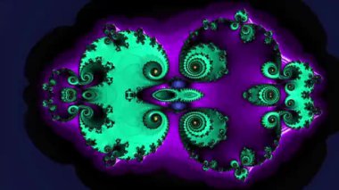 Soyut Bilgisayar Fraktal Tasarımı. Fraktal hiç bitmeyen bir desen. Fraktallar, farklı ölçeklerde kendine benzeyen sonsuz derecede karmaşık kalıplardır.