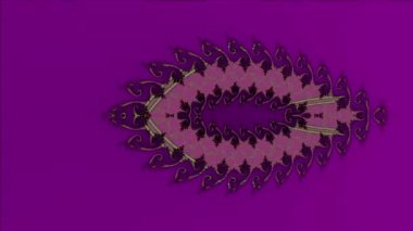 Soyut Bilgisayar Fraktal Tasarımı. Fraktal hiç bitmeyen bir desen. Fraktallar, farklı ölçeklerde kendine benzeyen sonsuz derecede karmaşık kalıplardır.