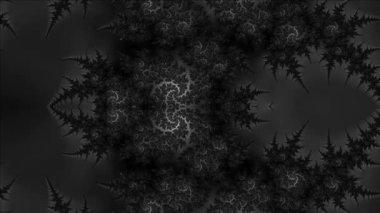Soyut Bilgisayar Fraktal Tasarımı. Fraktal hiç bitmeyen bir desen. Fraktallar, farklı ölçeklerde kendine benzeyen sonsuz derecede karmaşık kalıplardır.