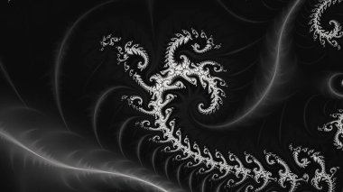 Soyut Bilgisayar Fraktal Tasarımı. Fraktal hiç bitmeyen bir desen. Fraktallar, farklı ölçeklerde kendine benzeyen sonsuz derecede karmaşık kalıplardır.