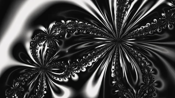 Abstract Computer Generated Fractal Design Fractal Never Ending Pattern Fractals — Stock Photo, Image