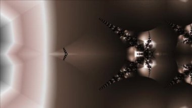 Soyut Bilgisayar Fraktal Tasarımı. Fraktal hiç bitmeyen bir desen. Fraktallar, farklı ölçeklerde kendine benzeyen sonsuz derecede karmaşık kalıplardır.