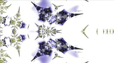 Soyut Bilgisayar Fraktal Tasarımı. Fraktal hiç bitmeyen bir desen. Fraktallar, farklı ölçeklerde kendine benzeyen sonsuz derecede karmaşık kalıplardır.