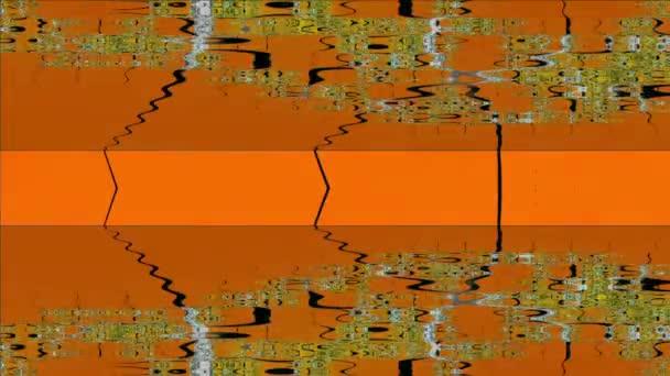 Resumo Design Fractal Gerado Por Computador Fractal Padrão Interminável Fractais — Vídeo de Stock