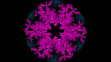 Soyut Bilgisayar Fraktal Tasarımı. Fraktal hiç bitmeyen bir desen. Fraktallar, farklı ölçeklerde kendine benzeyen sonsuz derecede karmaşık kalıplardır.