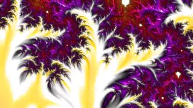 Soyut Bilgisayar Fraktal Tasarımı. Fraktal hiç bitmeyen bir desen. Fraktallar, farklı ölçeklerde kendine benzeyen sonsuz derecede karmaşık kalıplardır.