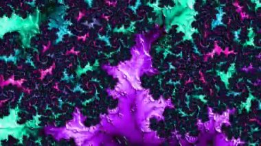 Soyut Bilgisayar Fraktal Tasarımı. Fraktal hiç bitmeyen bir desen. Fraktallar, farklı ölçeklerde kendine benzeyen sonsuz derecede karmaşık kalıplardır.