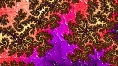 Soyut Bilgisayar Fraktal Tasarımı. Fraktal hiç bitmeyen bir desen. Fraktallar, farklı ölçeklerde kendine benzeyen sonsuz derecede karmaşık kalıplardır.