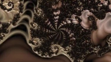 Soyut Bilgisayar Fraktal Tasarımı. Fraktal hiç bitmeyen bir desen. Fraktallar, farklı ölçeklerde kendine benzeyen sonsuz derecede karmaşık kalıplardır.