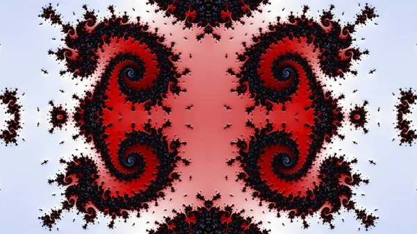 Αφηρημένος Υπολογιστής Που Δημιουργείται Fractal Σχεδιασμός Φράκταλ Είναι Ένα Ατέρμονο — Φωτογραφία Αρχείου