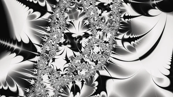 Abstract Computer Generated Fractal Design Fractal Never Ending Pattern Fractals — Stock Photo, Image