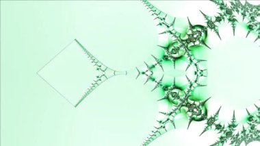 Soyut Bilgisayar Fraktal Tasarımı. Fraktal hiç bitmeyen bir desen. Fraktallar, farklı ölçeklerde kendine benzeyen sonsuz derecede karmaşık kalıplardır.