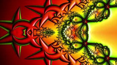 Soyut Bilgisayar Fraktal Tasarımı. Fraktal hiç bitmeyen bir desen. Fraktallar, farklı ölçeklerde kendine benzeyen sonsuz derecede karmaşık kalıplardır.