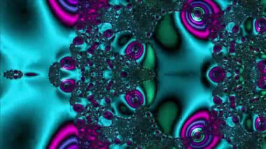 Soyut Bilgisayar Fraktal Tasarımı. Fraktal hiç bitmeyen bir desen. Fraktallar, farklı ölçeklerde kendine benzeyen sonsuz derecede karmaşık kalıplardır.