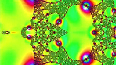 Soyut Bilgisayar Fraktal Tasarımı. Fraktal hiç bitmeyen bir desen. Fraktallar, farklı ölçeklerde kendine benzeyen sonsuz derecede karmaşık kalıplardır.