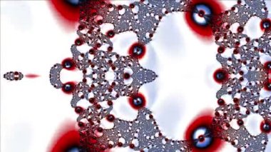 Soyut Bilgisayar Fraktal Tasarımı. Fraktal hiç bitmeyen bir desen. Fraktallar, farklı ölçeklerde kendine benzeyen sonsuz derecede karmaşık kalıplardır.