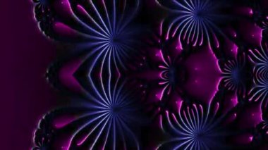 Soyut Bilgisayar Fraktal Tasarımı. Fraktal hiç bitmeyen bir desen. Fraktallar, farklı ölçeklerde kendine benzeyen sonsuz derecede karmaşık kalıplardır.