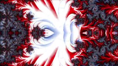 Soyut Bilgisayar Fraktal Tasarımı. Fraktal hiç bitmeyen bir desen. Fraktallar, farklı ölçeklerde kendine benzeyen sonsuz derecede karmaşık kalıplardır.