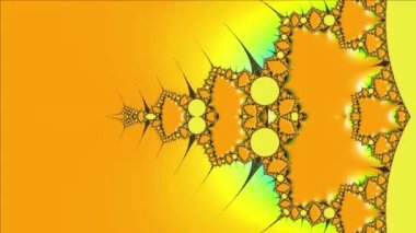 Soyut Bilgisayar Fraktal Tasarımı. Fraktal hiç bitmeyen bir desen. Fraktallar, farklı ölçeklerde kendine benzeyen sonsuz derecede karmaşık kalıplardır.