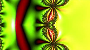 Soyut Bilgisayar Fraktal Tasarımı. Fraktal hiç bitmeyen bir desen. Fraktallar, farklı ölçeklerde kendine benzeyen sonsuz derecede karmaşık kalıplardır.