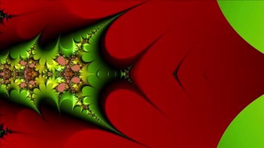 Soyut Bilgisayar Fraktal Tasarımı. Fraktal hiç bitmeyen bir desen. Fraktallar, farklı ölçeklerde kendine benzeyen sonsuz derecede karmaşık kalıplardır.