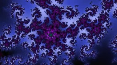 Soyut Bilgisayar Fraktal Tasarımı. Fraktal hiç bitmeyen bir desen. Fraktallar, farklı ölçeklerde kendine benzeyen sonsuz derecede karmaşık kalıplardır.