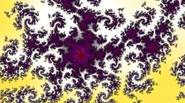 Soyut Bilgisayar Fraktal Tasarımı. Fraktal hiç bitmeyen bir desen. Fraktallar, farklı ölçeklerde kendine benzeyen sonsuz derecede karmaşık kalıplardır.