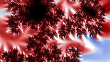 Soyut Bilgisayar Fraktal Tasarımı. Fraktal hiç bitmeyen bir desen. Fraktallar, farklı ölçeklerde kendine benzeyen sonsuz derecede karmaşık kalıplardır.