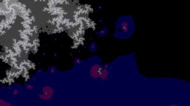 Soyut Bilgisayar Fraktal Tasarımı. Fraktal hiç bitmeyen bir desen. Fraktallar, farklı ölçeklerde kendine benzeyen sonsuz derecede karmaşık kalıplardır.