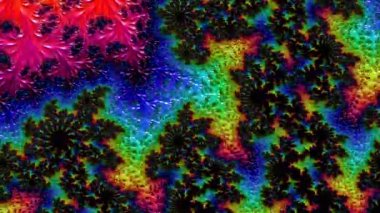 Soyut Bilgisayar Fraktal Tasarımı. Fraktal hiç bitmeyen bir desen. Fraktallar, farklı ölçeklerde kendine benzeyen sonsuz derecede karmaşık kalıplardır.