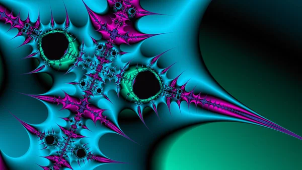 Αφηρημένος Υπολογιστής Που Δημιουργείται Fractal Σχεδιασμός Φράκταλ Είναι Ένα Ατέρμονο — Φωτογραφία Αρχείου