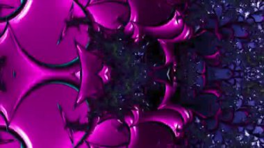 Soyut Bilgisayar Fraktal Tasarımı. Fraktal hiç bitmeyen bir desen. Fraktallar, farklı ölçeklerde kendine benzeyen sonsuz derecede karmaşık kalıplardır.